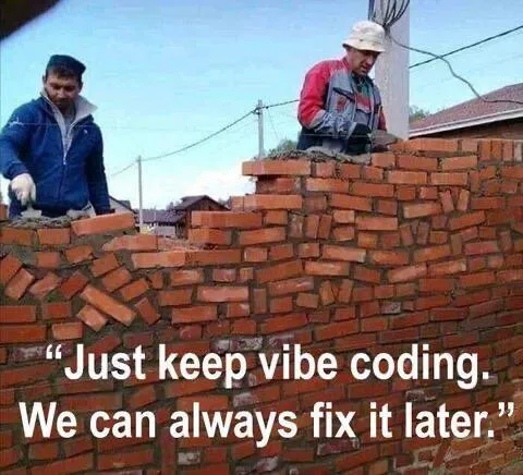 The vibe coder wall